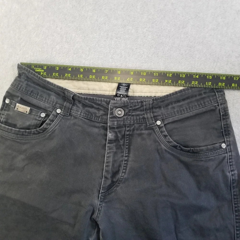 Kuhl Defyr Pants Mens 34x32 Fits 32x32 Gray Outdoor Hiking Cargo